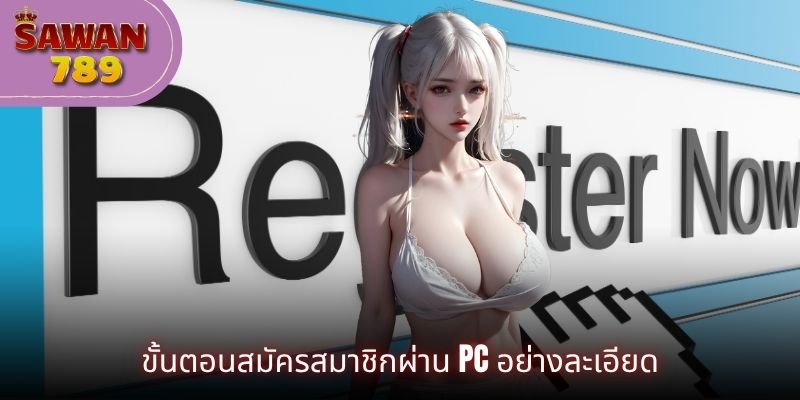 ขั้นตอนสมัครสมาชิกผ่าน PC อย่างละเอียด